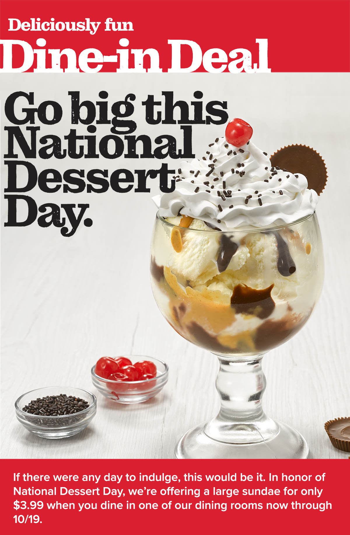 Happy National Dessert Day.