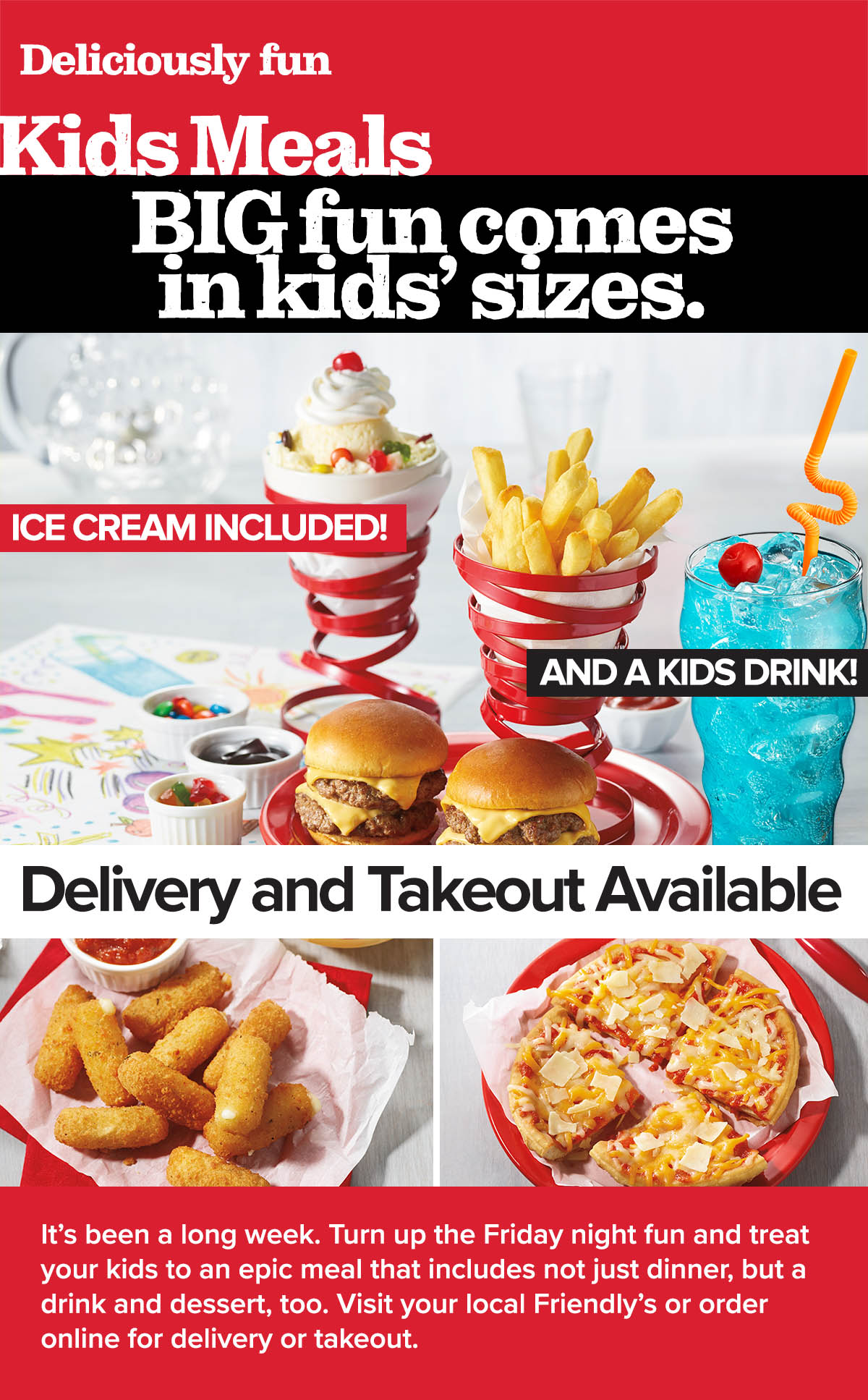 Kids meals are only a call, or click away.