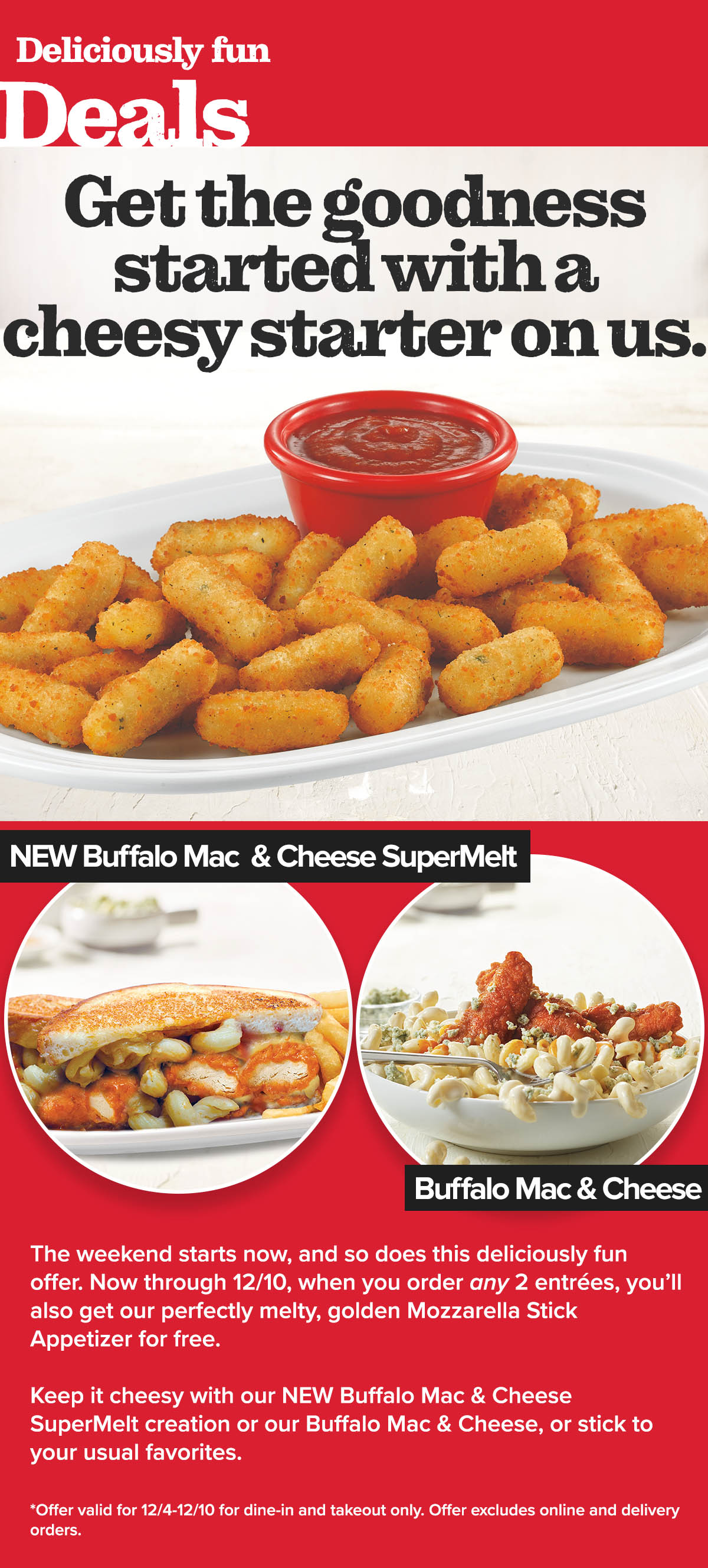 Extra deliciousness just for you.