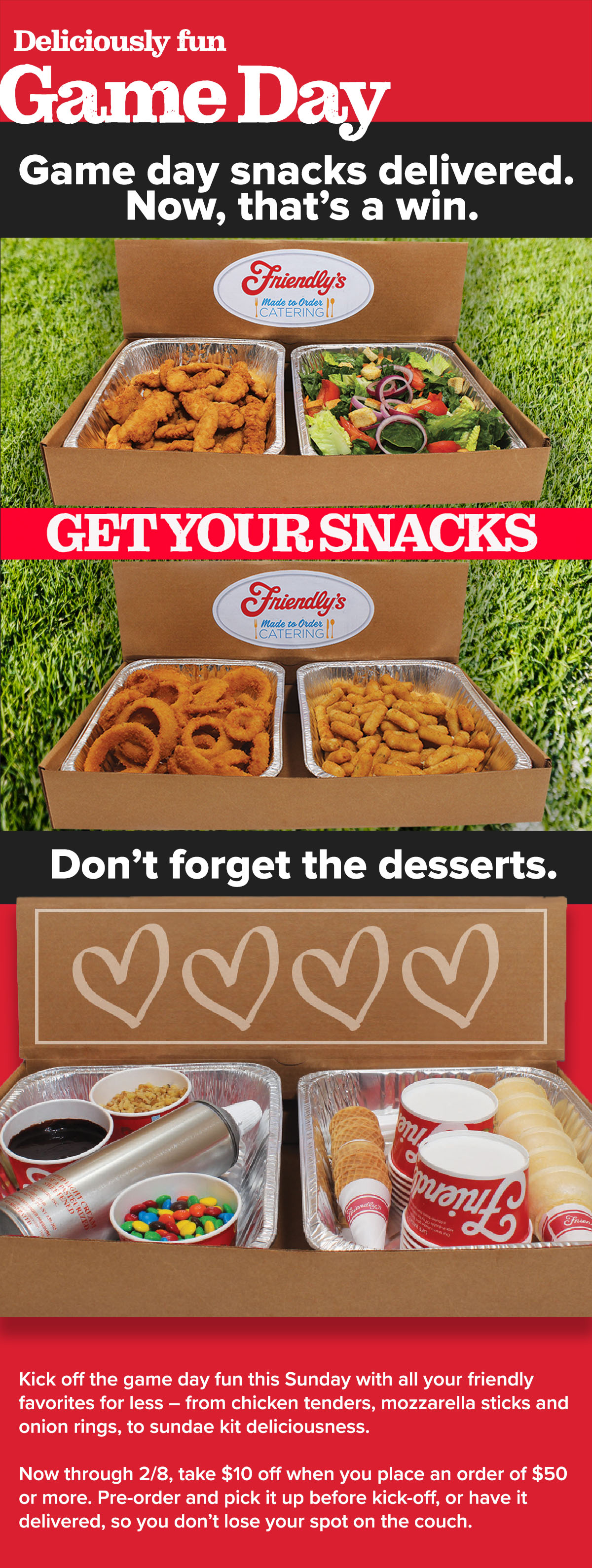 Pre-order your Friendly's today.