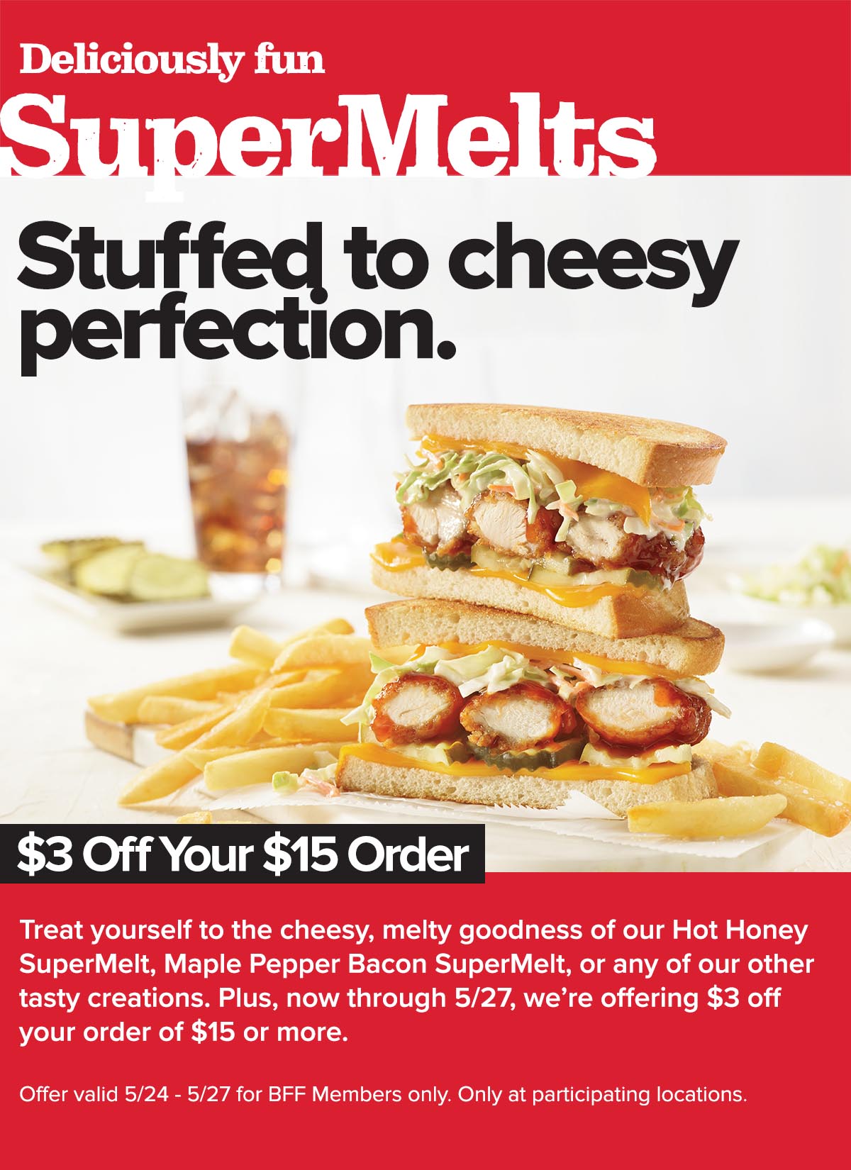 Enjoy $3 OFF $15.