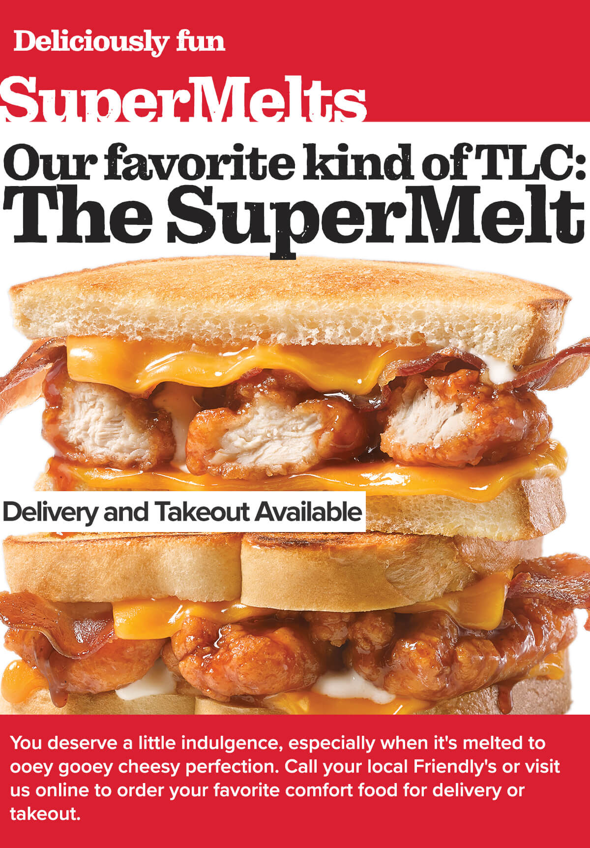 SuperMelts ready for pick-up or delivery.