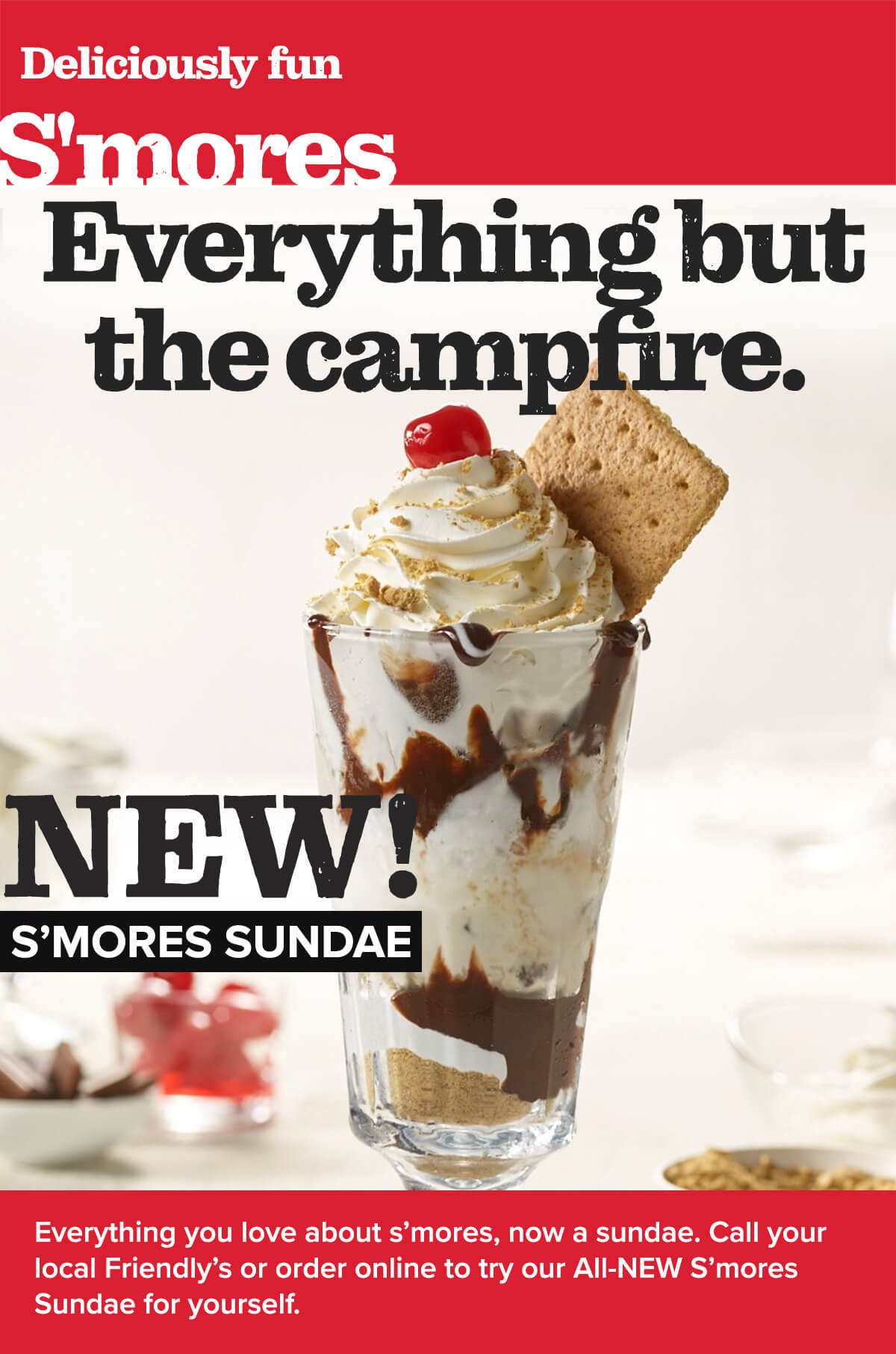 A delicious twist on a campfire classic. Order yours today.