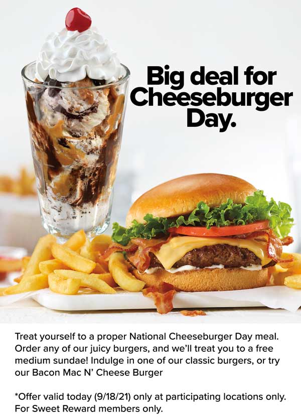 Happy National Cheeseburger Day!